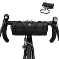 ROCKBROS Bike Handlebar Bag Small Bicycle Handle Bar Bag Handy Front Bike Bags Handlebar Storage Pouch Pack with Shoulder Strap 