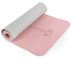 Non Slip, Pilates Fitness Mats, Eco Friendly, Anti-Tear 1/4'' Thick Yoga Mats For Women, Exercise Mats For Home Workout With Car