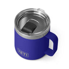 Yeti Stainless Steel Rambler Drinking_Cup, Vacuum Insulated, With Magslider Lid, 14 Ounces, Offshore Blue
