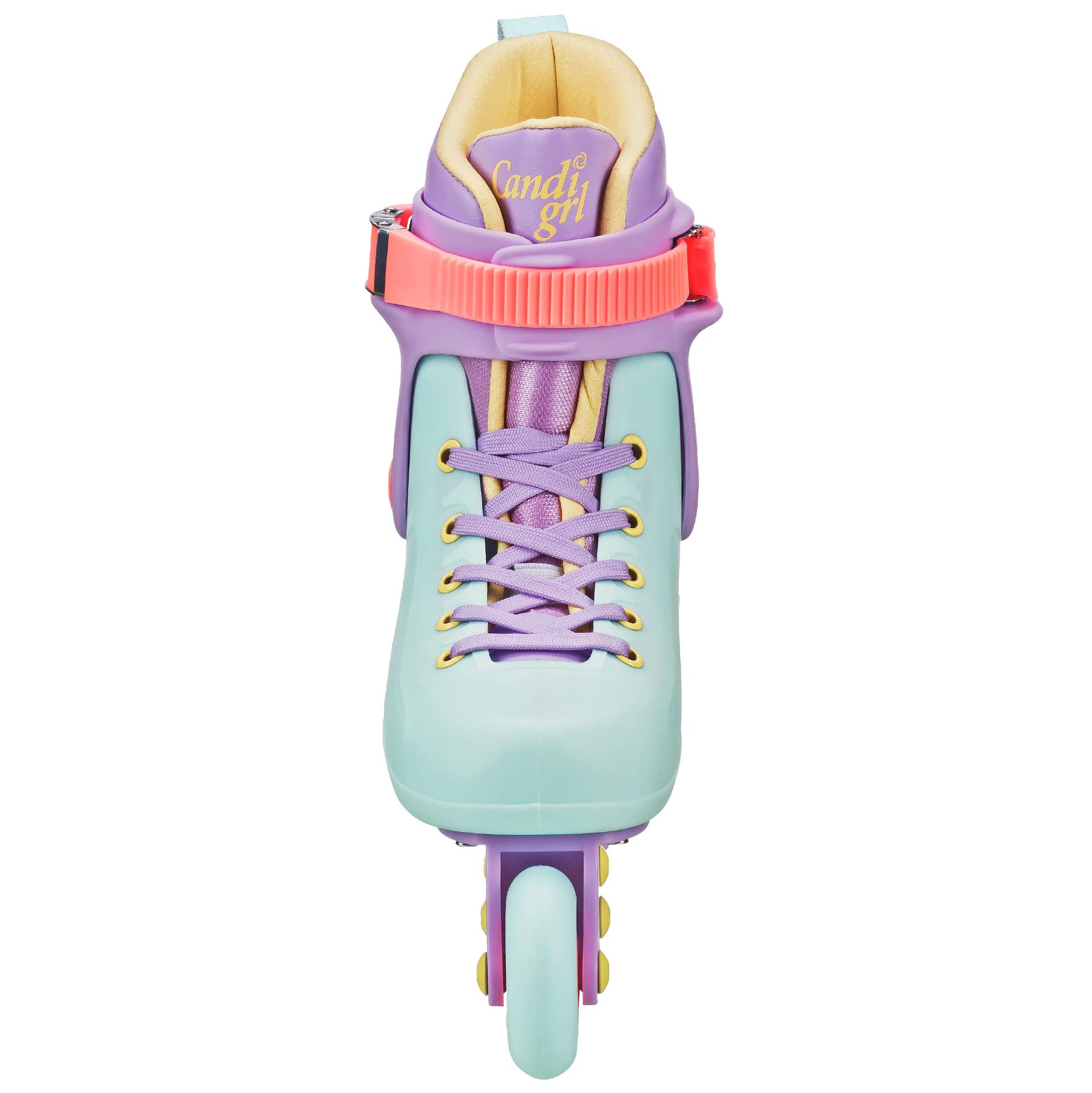 Roller Derby Elite Candi Grl South Beach Molded Inline Skates Miami Nice Size M07/W08