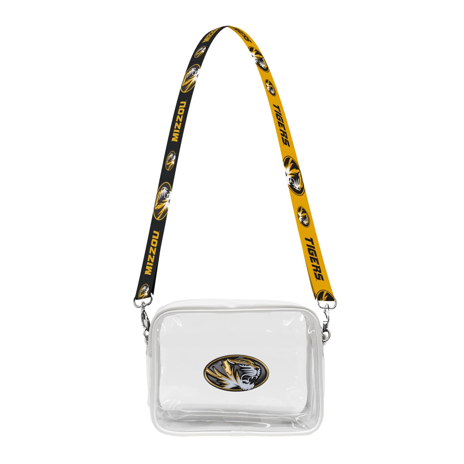 Littlearth Missouri Tigers NCAA Clear Fanny Fan Purse