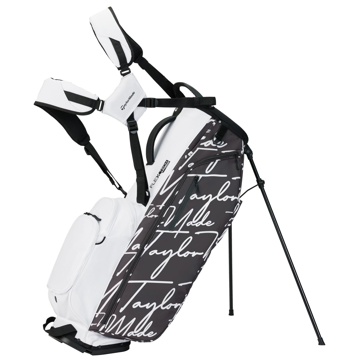 TaylorMade Golf Flextech Crossover Stand Bag Script Icon