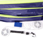 Skywalker Trampolines Pre-Packaged 12 Ft. Round Dual Lime/Blue Lighted Spring Pad (Pk5117)