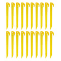 20X Heavy Duty Plastic Tent/Awning Pegs, Tent Stakes, Sand Stakes For Beach, 300Mm / 12Inch Length, Camping Caravan