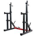 Multi-Function Barbell Rack 550Lbs Capacity Dip Stand Home Gym Fitness Adjustable Squat Rack Weight Lifting Bench Press Dipping 