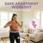 Swiss Activa+ S2 65 In Mproved Xl Size, Has 34 Comfort Links,Waist Size Up To 69-126 Cm |Infinity Hoop, Smart Weighted Hula Hoop