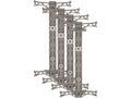 Hawk Helium Gen 2 Treestand Climbing Sticks 20 Flat Dark Earth 4PK