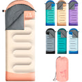 Xelaro Sleeping Bags For Adults Kids,3 Season Cold&Warm Weather Waterproof Lightweight Sleeping Bags For Camping Hiking Outdoor