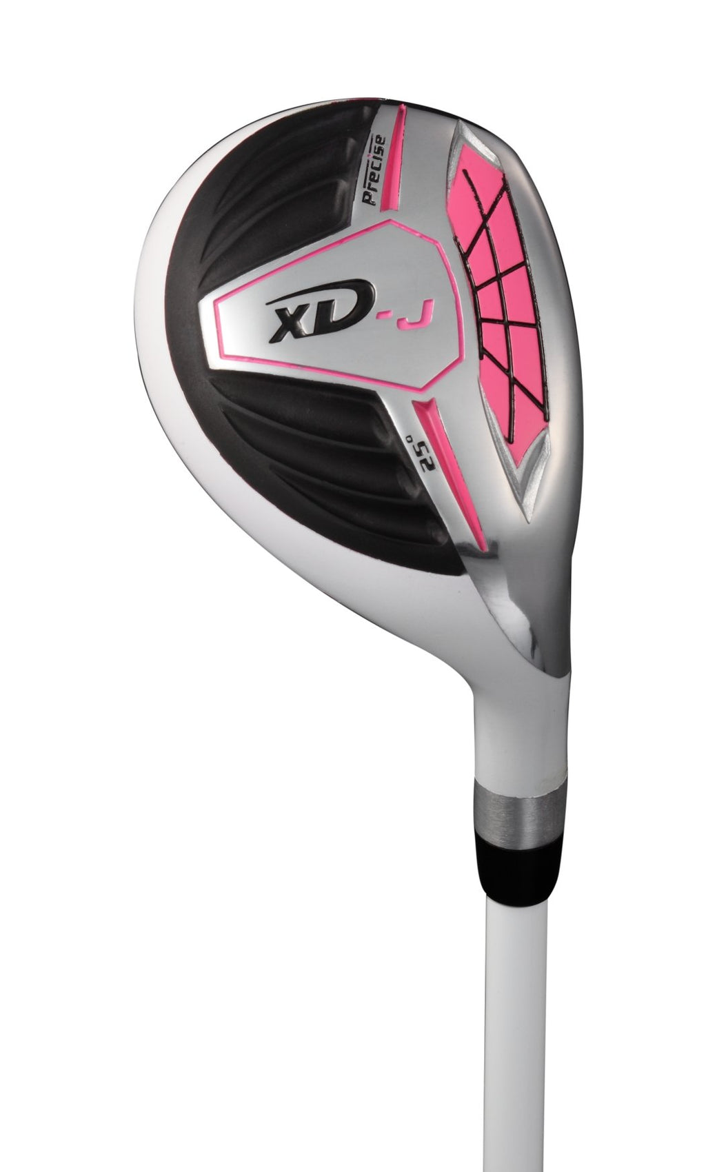 Left Handed Pink Junior Golf Club Set For Age 9 To 12