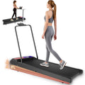 Maicifi Walking Pad Treadmill With Incline - Under Desk Treadmill, Small Walking Pad With Handle Bar,2.5Hp Low Noise,3 In 1 Fold