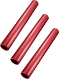 Zhehao 3 Pcs Aluminum Track Field Relay Baton Race Batons Equipments Running Track Relay Batons Suitable for Sports Outdoor Prac