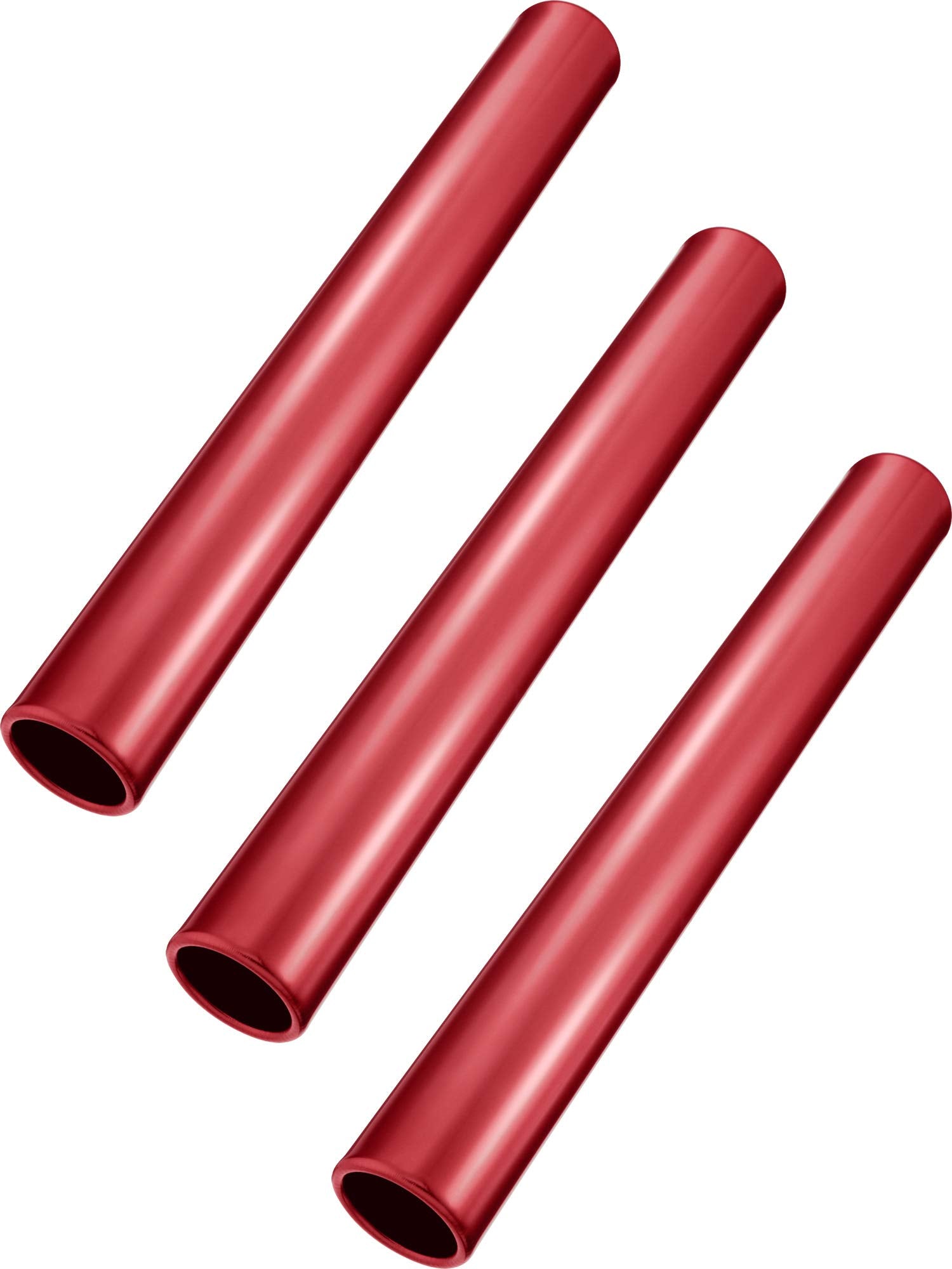 Zhehao 3 Pcs Aluminum Track Field Relay Baton Race Batons Equipments Running Track Relay Batons Suitable for Sports Outdoor Prac