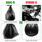 Flintronic Camping Toilet Bags, 120 Pcs (6 Roll) Portable Toilet Bags, Thickened Toilet Waste Bags, Camp Potty Liner Bag For Cam