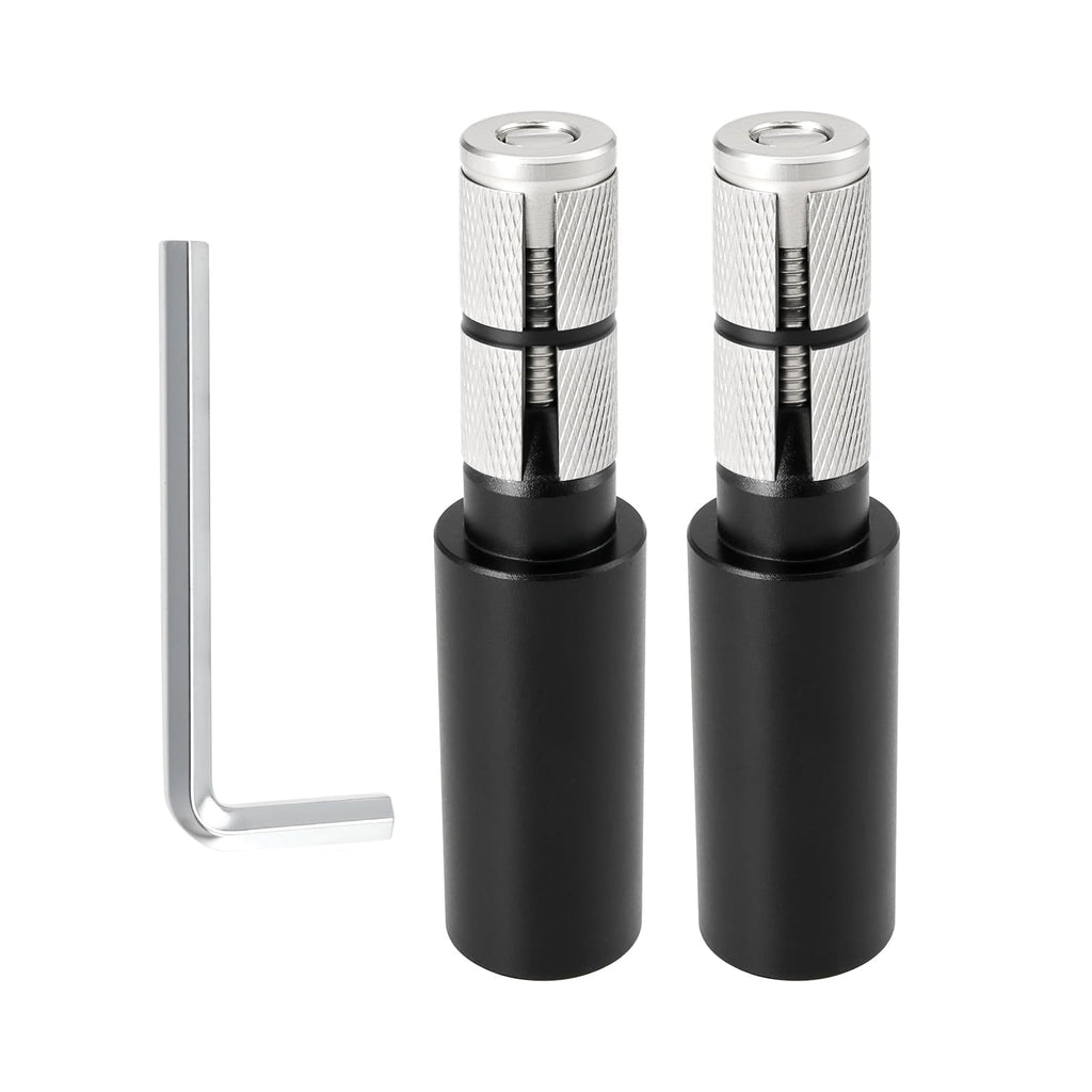 Micro Traders 1Pair Bicycle Flat Bar Extender Aluminium Alloy Mtb Bike Handlebar Bar End Extension 91X22.2Mm Bike Stem Riser 15-