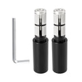 Micro Traders 1Pair Bicycle Flat Bar Extender Aluminium Alloy Mtb Bike Handlebar Bar End Extension 91X22.2Mm Bike Stem Riser 15-