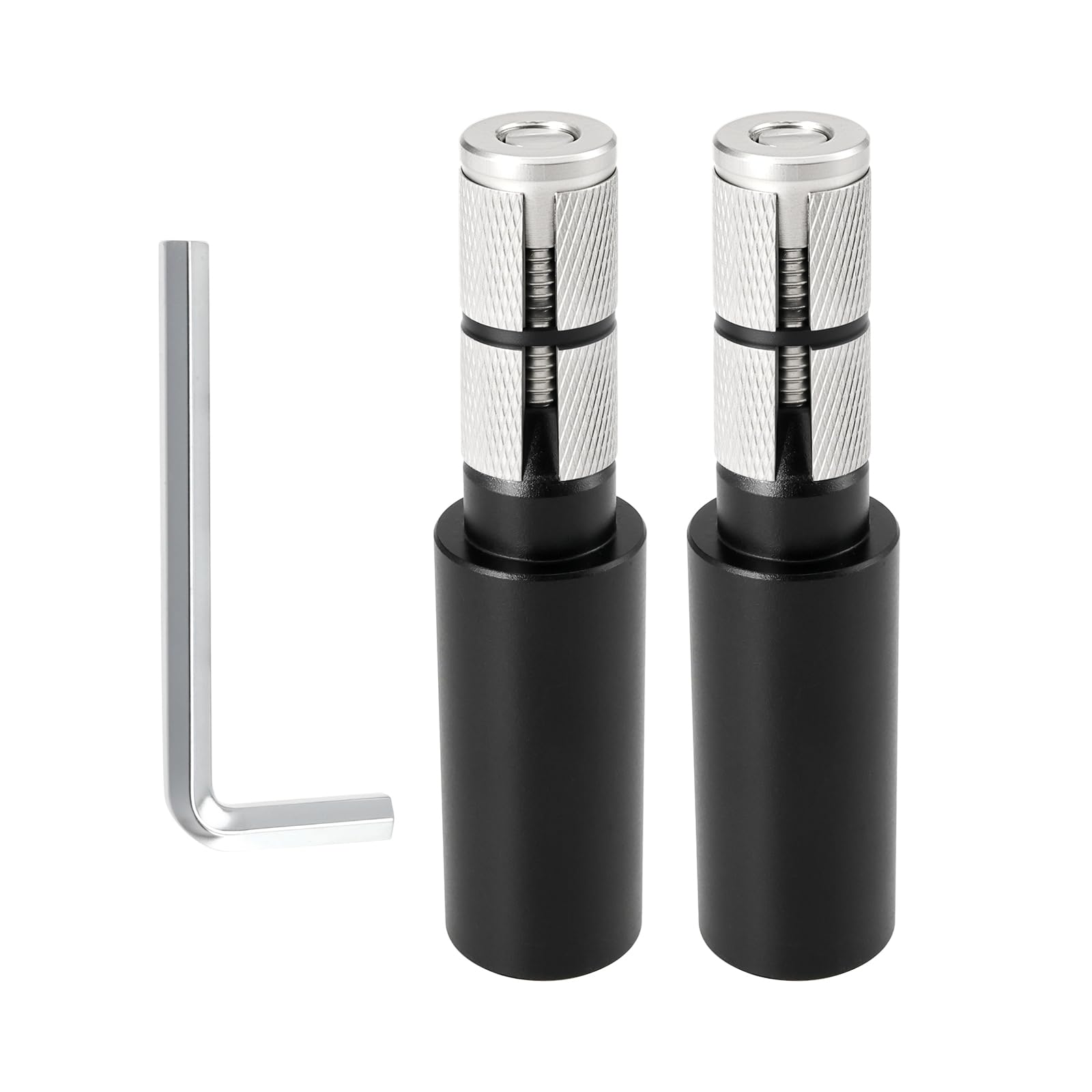 Micro Traders 1Pair Bicycle Flat Bar Extender Aluminium Alloy Mtb Bike Handlebar Bar End Extension 91X22.2Mm Bike Stem Riser 15-