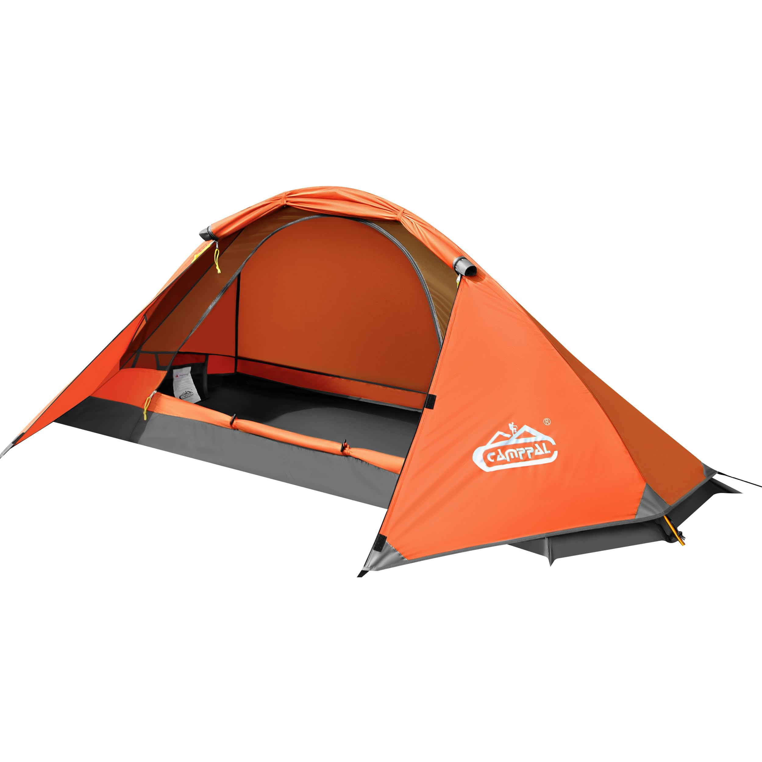 Camppal 1 Person Tent For Camping Hiking Mountain Hunting Backpacking Tents 4 Season Resistance To Windproof Rainproof And Water