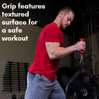 Body-Solid Tools Nunchuck Grips - Strength Training, Forearm Exerciser, Home Gym Equipment, Pull Up Bar, Non-Slip, Kettlebell &