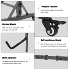 Bonnlo Kayak Stand Freestanding, Storage Rack for Two-Kayak, Canoe, Boat, Paddle Board, SUP, Surfboard for Indoor Outdoor Garage