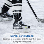 Sports Tape Sportstape Clear Hockey Tape - For Socks And Gear, Easy To Stretch And Tear (10 Pack), One Size