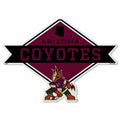 Rico Industries Nhl Hockey Arizona Coyotes Diamond Shape Cut Pennant - Home And Living Room D  Cor - Soft Felt Ez To Hang