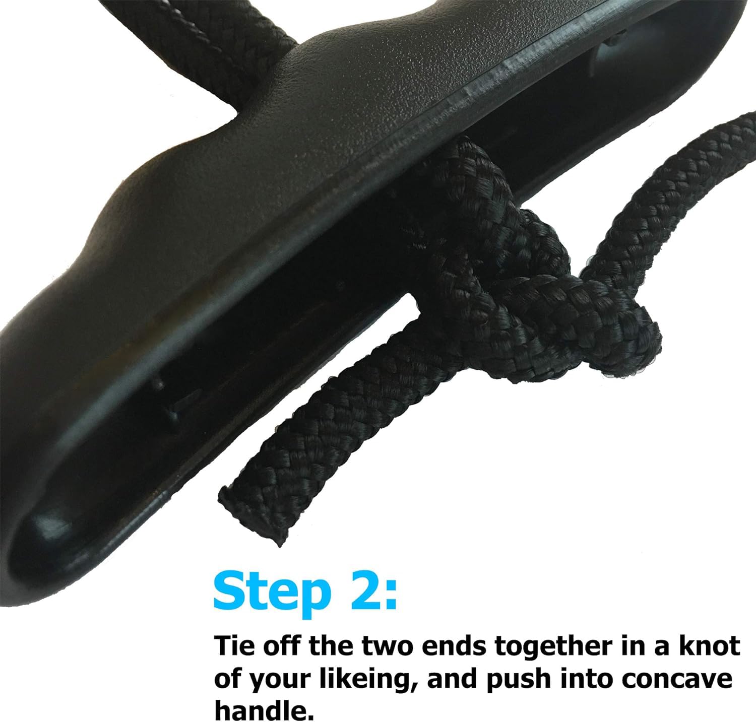 Occult Kayak Handles - Red (2 Pack) - Heavy Duty - Sleek T-Handle Design - Heavy Duty Bungee - Easy 3-Step Installation And Ergo