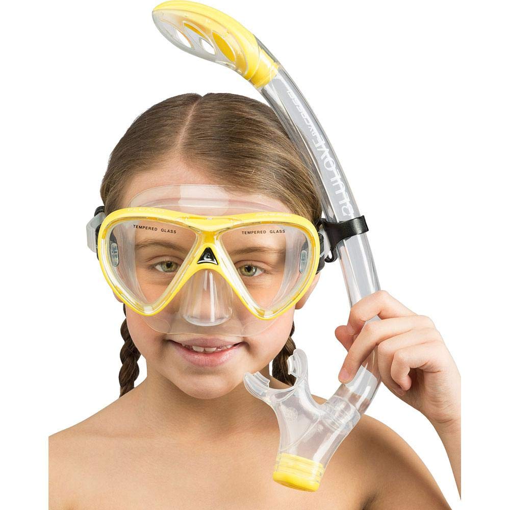 Cressi Pegaso & Iguana, Clear/Yellow