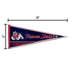 Rico Industries Ncaa Fresno State Bulldogs Classic 12'' X 30'' Felt Wall D  Cor Pennant - Great For Home/Bed Room/Man Cave D  Co