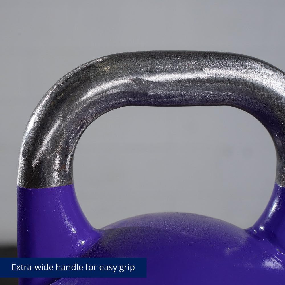 Titan Fitness 18 Kg Competition Kettlebell, Single Piece Casting, Kg Markings, Full Body Workout