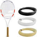 Babolat Pure Strike 97 Tennis Racquet (4th Gen) - Strung with 16g White Syn Gut at Mid-Range Tension (4 3/8 Grip)