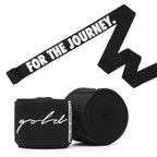 Gold Bjj Boxing Hand Wraps - Extra Long Mexican Style 200'' Handwraps For Boxers, Kickboxing, Muay Thai, And Mma