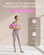 LIONSCOOL Pilates Ring Set (Purple)