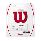 Wilson Revolve 16 Tennis String - 200M Reel, Black