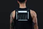 Mvrk Water Resistant Chest Pack - Lightweight Running Pack For Workouts, Running Phone Holder With Extra Storage, Minimalist Run