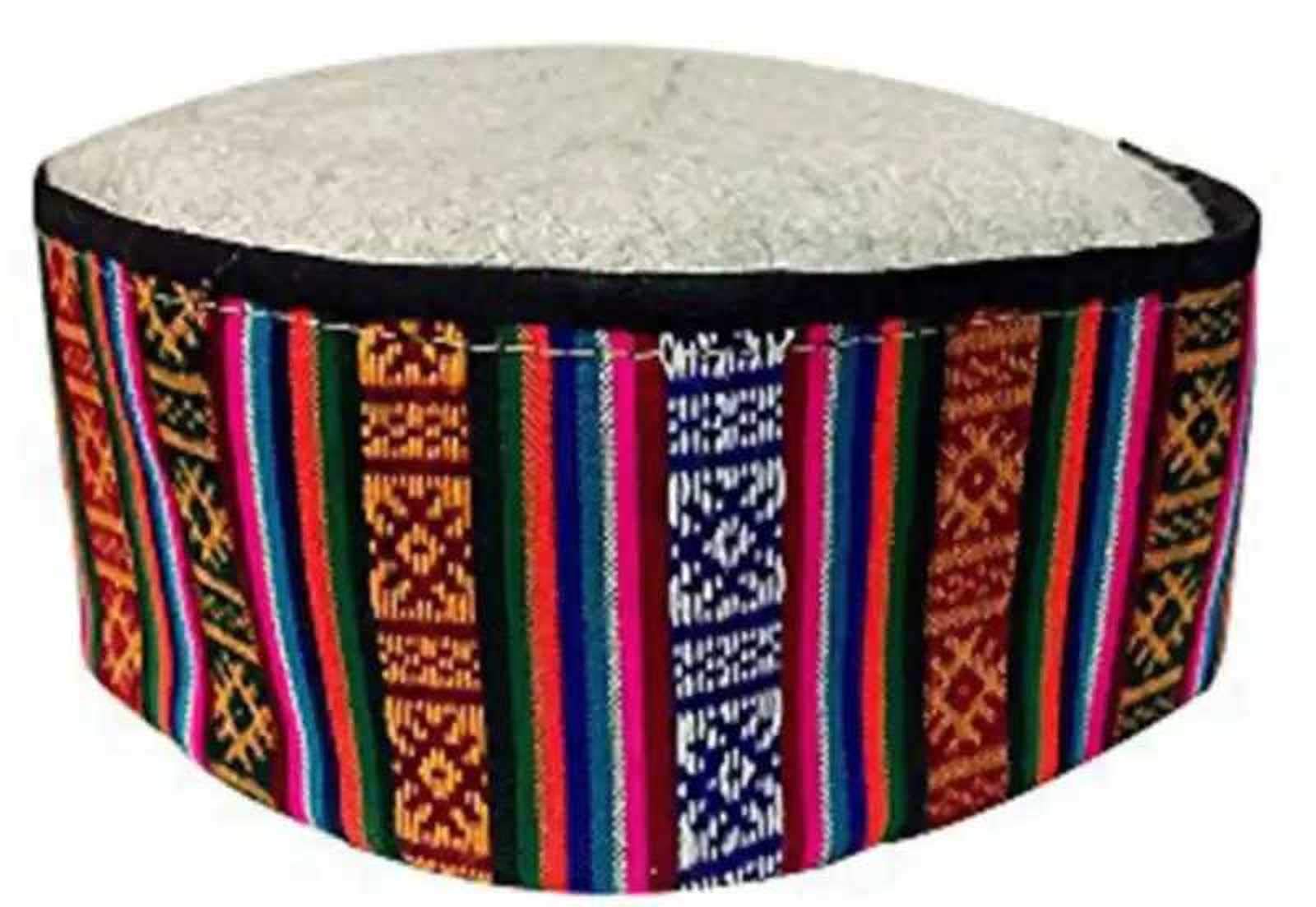 Aruna Kullu Handloom Cap Unisex Woollen Himachal Cap Basic Multicolor (8)