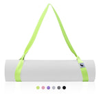 Slim Panda Yoga Mat Straps For Carrying,Adjustable Yoga Mat Carrier, Yoga Mat Sling(Yoga Mat Not Included)(Light Green)