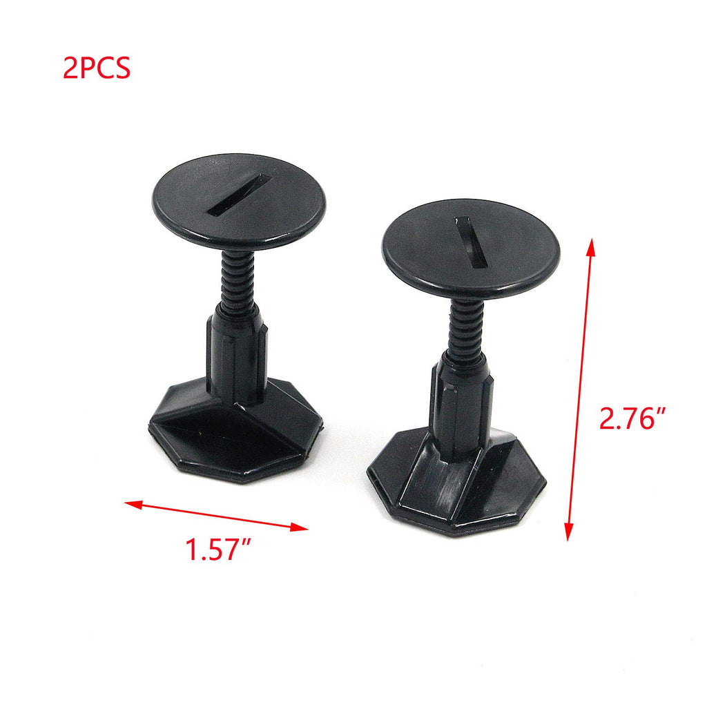 T Tulead Surfboard Plugs Fin Screw Sup Leash Plug Paddleboard Fin Plug 2.76''X1.57'' Set Of 2