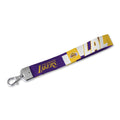 Rico Industries Nba Basketball Los Angeles Lakers Wrist Lanyard Key Chain, Cute Wristlet Strap Keychain Holder For Women Men Car