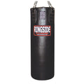 Ringside 100-Pound Soft-Filled Leather Heavy Bag, Sturdy Punching Bag for Boxing, MMA, Muay Thai, and Kickboxing Training and Wo