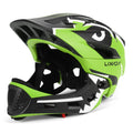 Lixada Kids Bike Helmet Adjustable Detachable Full Face Helmet for Cycling Helmet for Children Bicycle, Skateboard, Scooter, Pro