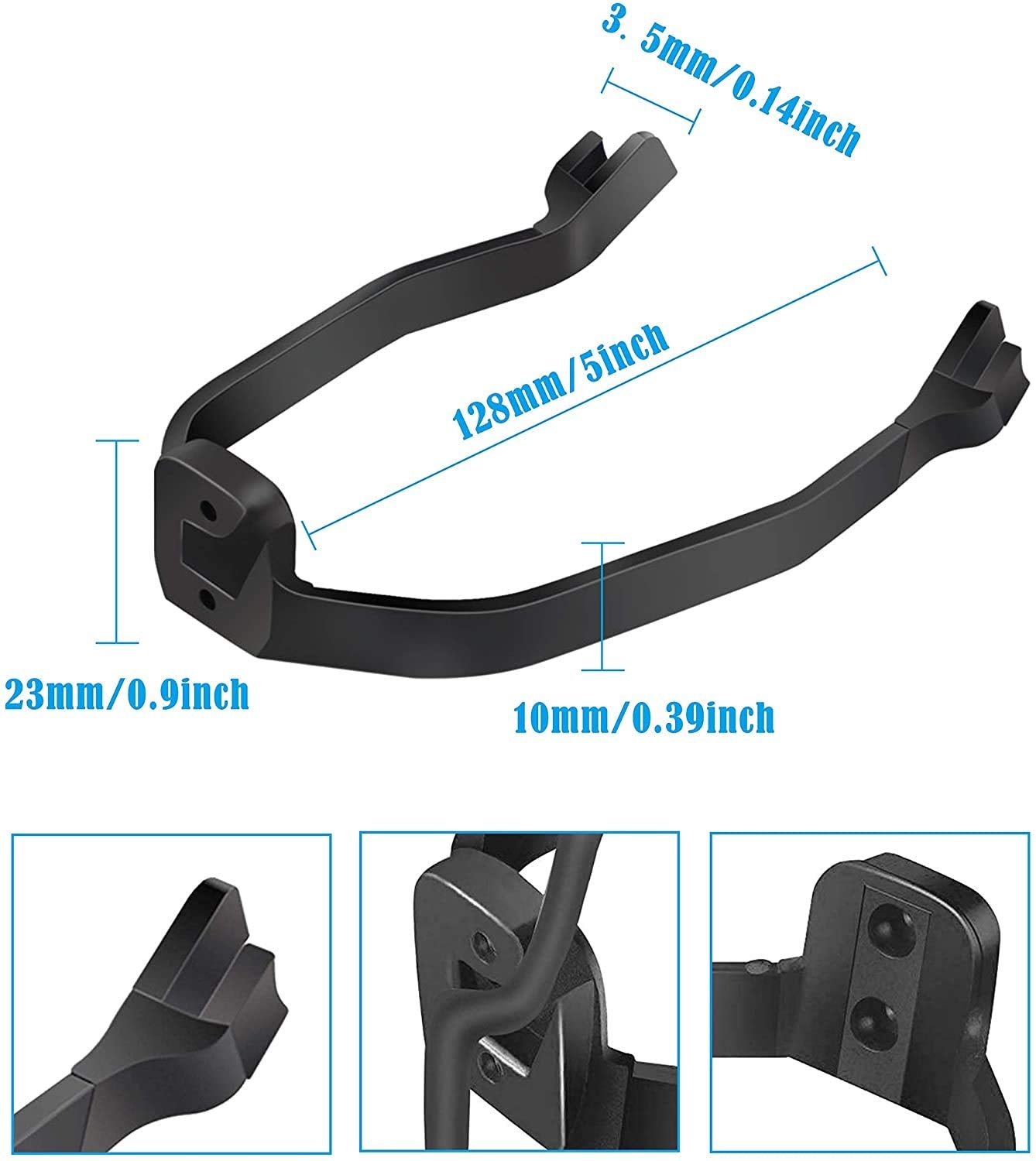Yungeln Rear Mudguard Scooter Fender Bracket Scooter Replacement Accessory Support Mudguard Bracket Fender Compatible With Scoot