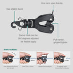 Orxplus Tools 2Pcs One-Handed Tarp Clips With Hook Tent Clips Awning Clamp Set Tent Clamps For Camping Canopies, Car Cover, Wint