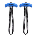 Heavenglow Lat Pulldown Handle Ergonomic Curved Design Pull Up Pull Bar AntiSlip Lat Pulldown Attachment Blue Horn | Home Gym A