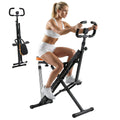 OLIXIS Squat Machine for Home, 330 LBS Capacity Glute Workout Equipment with Adjustable Resistance, Foldable Glute Exercise Full