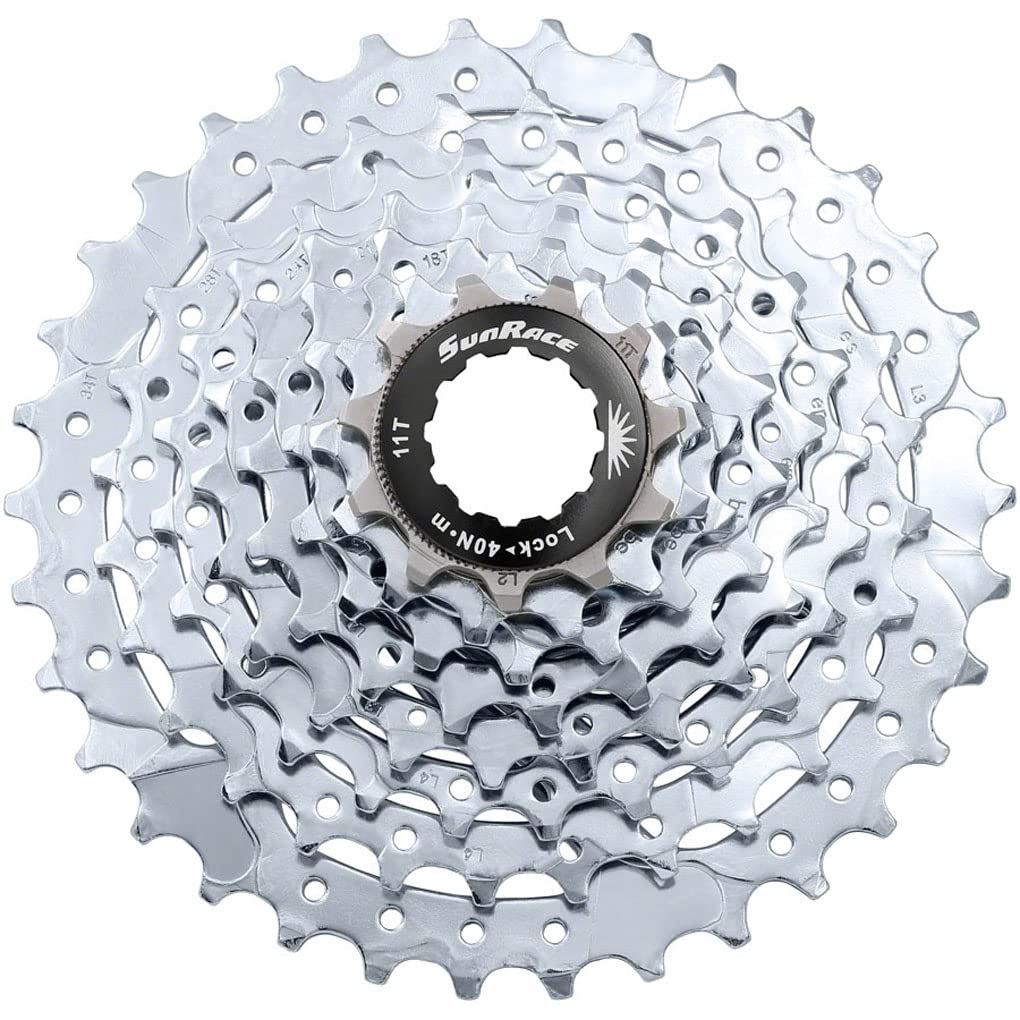 Sunrace Cassette 8Sp 11-34 Sil Csm55 [8Av]
