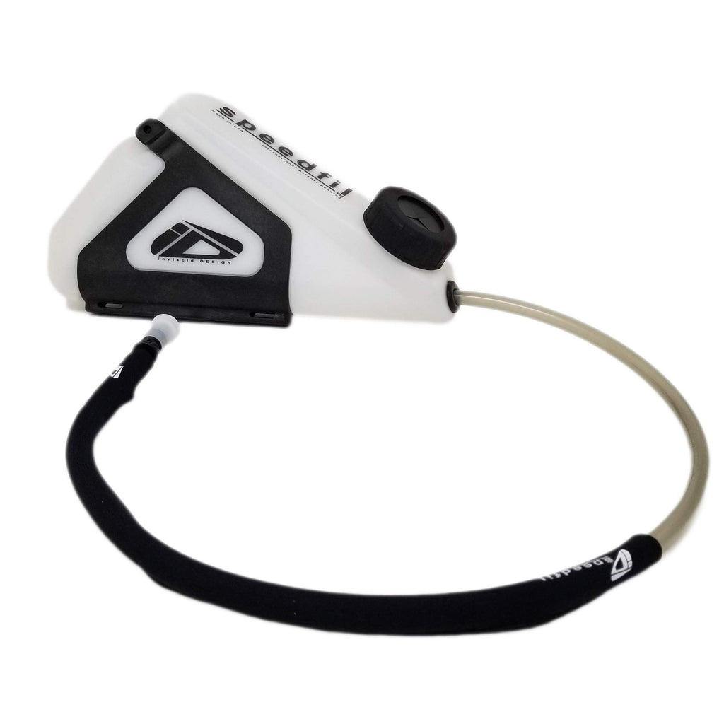 Speedfil F1 Bicycle Water Bottle, Hands-Free Frame Mounted Hydration System With Refill Port