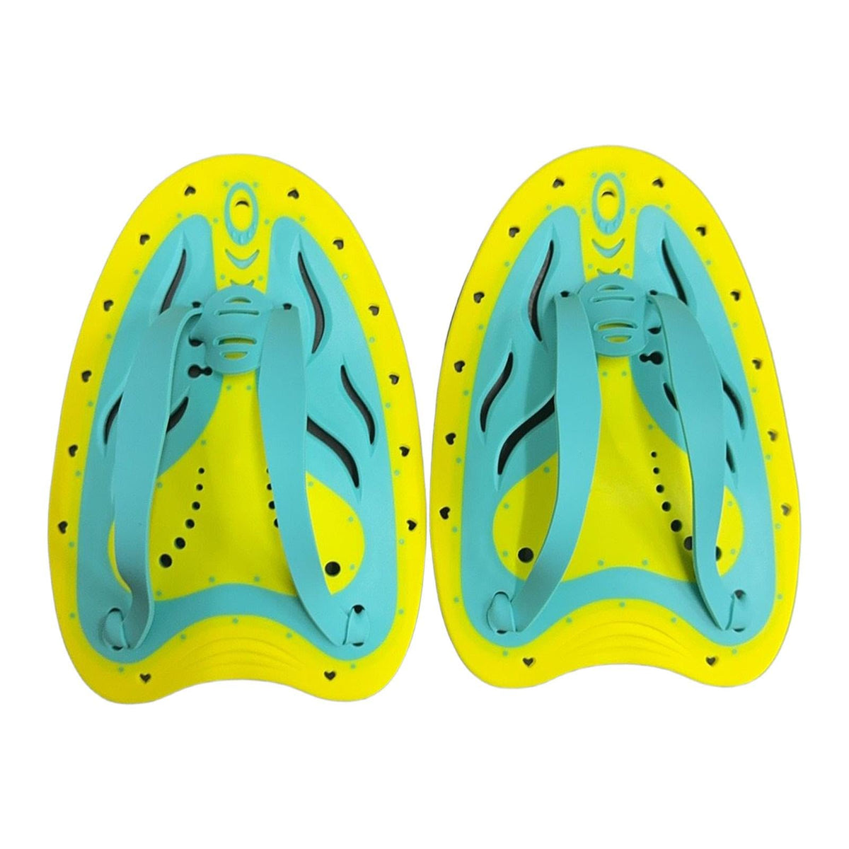 Trendynest Swim Hand Paddles Improves Speed Gift Aquatic Fitness Swim Training Hand Fin Green M