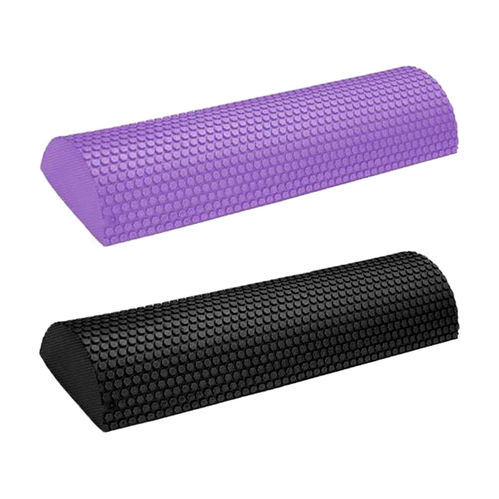MERISHOPP 2X Roller Half Round Massage Yoga Pilates Fitness Yoga