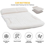 Kmz Air Mattress Thickened And Double-Sided Flocking Travel Camping Bed With 2 Pillows Dedicated Mobile Cushion Extended Outdoor