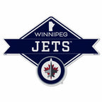 Rico Industries Nhl Winnipeg Jets Diamond Shape Cut Pennant - Home And Living Room D  Cor - Soft Felt Ez To Hang